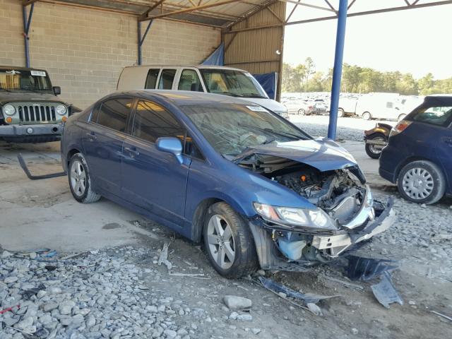 2HGFA1F67AH312923 - 2010 HONDA CIVIC BLUE photo 1