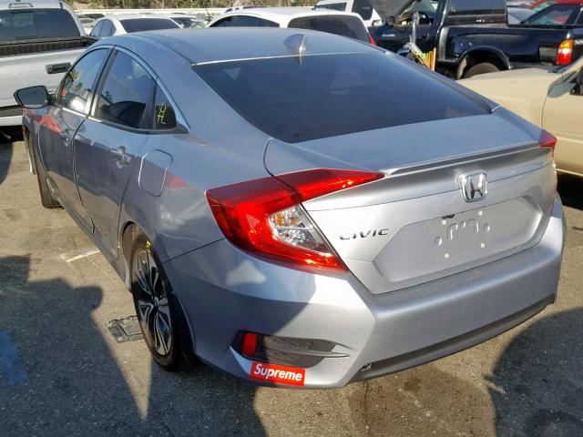JHMFC1F73JX027003 - 2018 HONDA CIVIC EXL 银色 照片 3