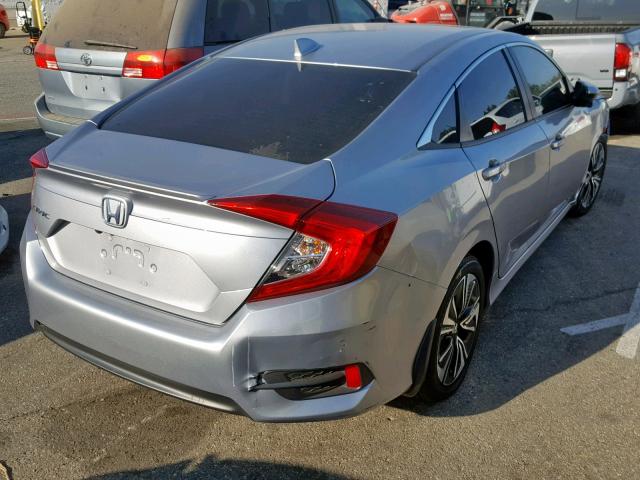 JHMFC1F73JX027003 - 2018 HONDA CIVIC EXL 银色 照片 4