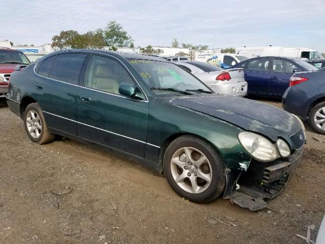 JT8BD68S8Y0096055 - 2000 LEXUS GS 300 GREEN photo 1