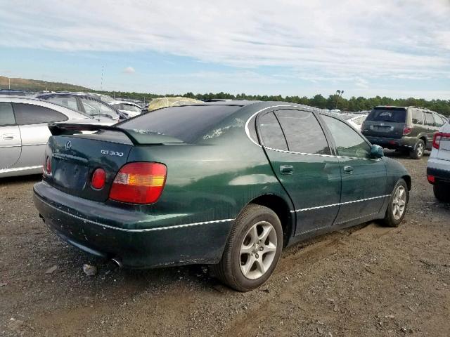 JT8BD68S8Y0096055 - 2000 LEXUS GS 300 GREEN photo 4