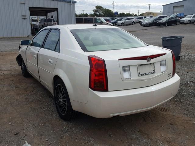 1G6DP577360195553 - 2006 CADILLAC CTS HI FEA WHITE photo 3