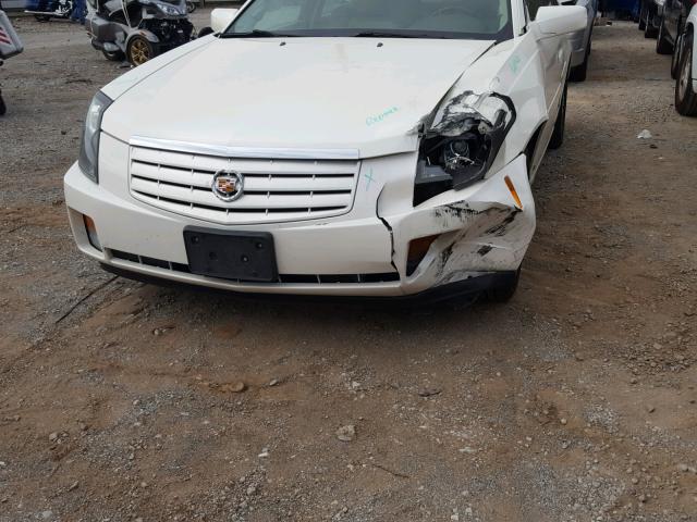 1G6DP577360195553 - 2006 CADILLAC CTS HI FEA WHITE photo 9