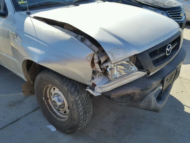 4F4YR12D14TM10770 - 2004 MAZDA B2300 GRAY photo 9