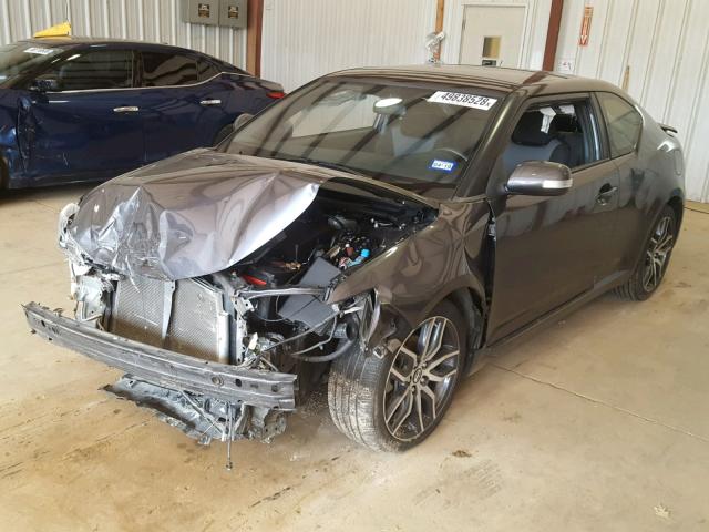 JTKJF5C77FJ002347 - 2015 TOYOTA SCION TC ნაცრისფერი ფოტო 2