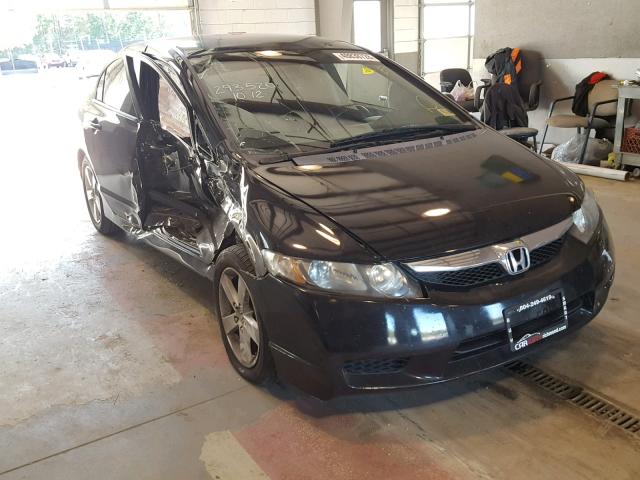 2HGFA16619H324707 - 2009 HONDA CIVIC LX-S 黑色 照片 1