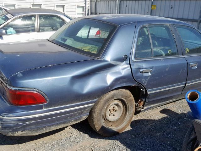 2MELM74WXTX672497 - 1996 MERCURY GRAND MARQ BLUE photo 9