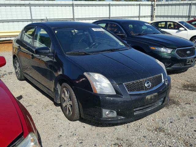 3N1AB6AP6CL716327 - 2012 NISSAN SENTRA 2.0 BLACK photo 1