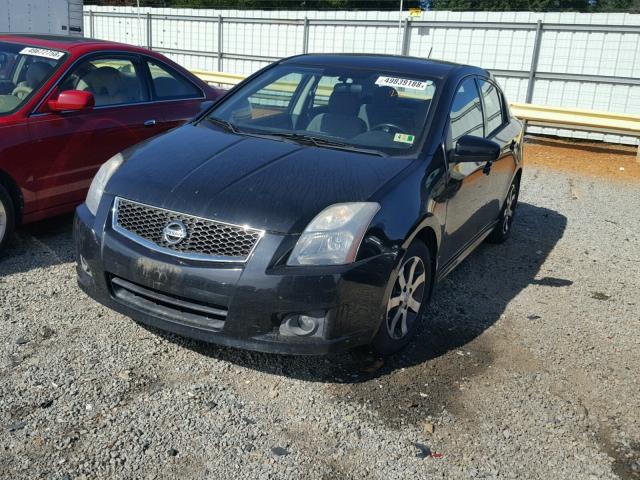 3N1AB6AP6CL716327 - 2012 NISSAN SENTRA 2.0 BLACK photo 2