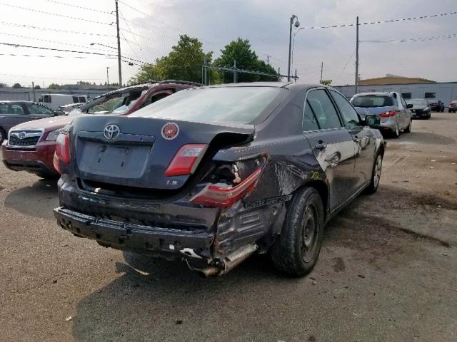 4T1BE46K67U681337 - 2007 TOYOTA CAMRY NEW GRAY photo 4