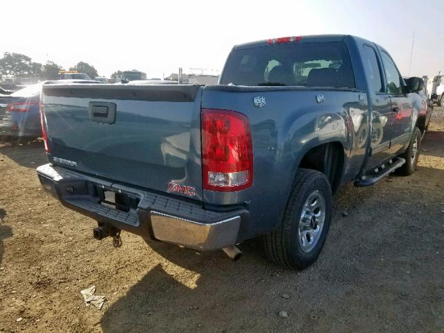 1GTEC19C49Z285780 - 2009 GMC SIERRA C15 GREEN photo 4