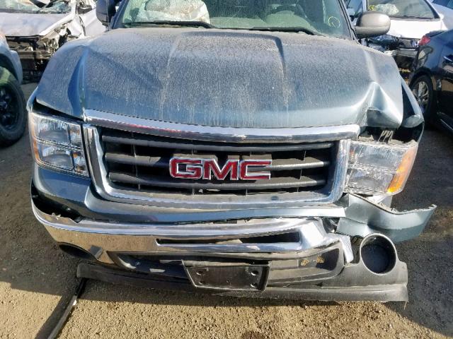 1GTEC19C49Z285780 - 2009 GMC SIERRA C15 GREEN photo 7