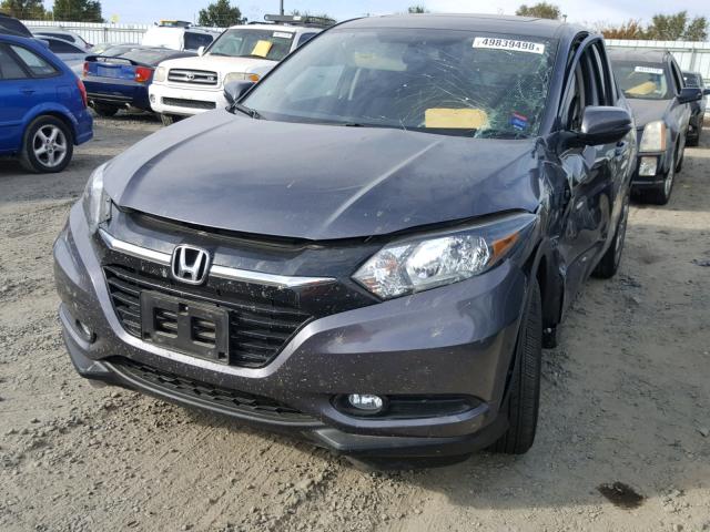 3CZRU6H59HG702771 - 2017 HONDA HR-V EX CHARCOAL photo 2