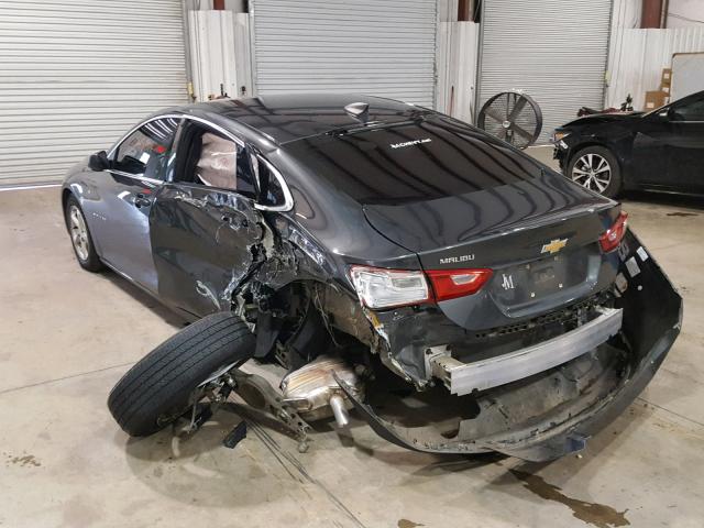 1G1ZB5ST7HF243649 - 2017 CHEVROLET MALIBU LS 石墨色 照片 3