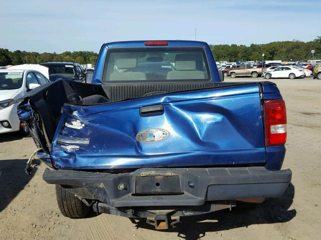 1FTKR1AD3APA37512 - 2010 FORD RANGER BLUE photo 6