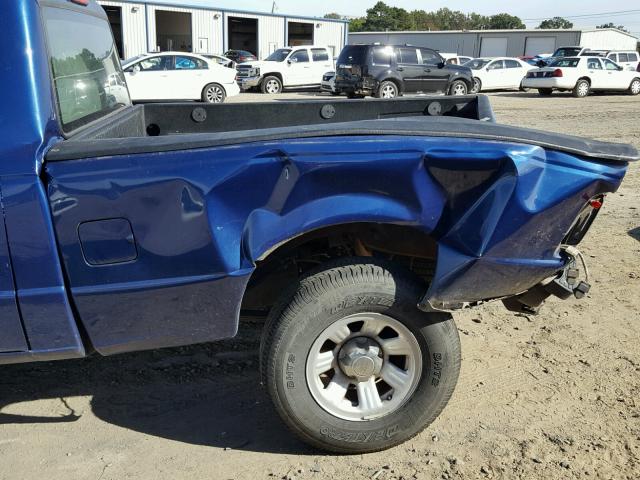 1FTKR1AD3APA37512 - 2010 FORD RANGER BLUE photo 9