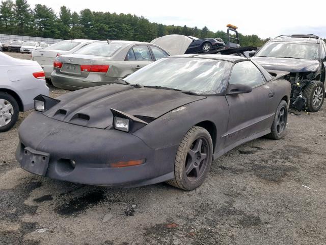 2G2FV22P5T2204883 - 1996 PONTIAC FIREBIRD F BLACK photo 2