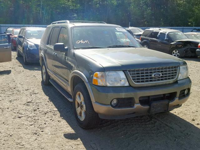 1FMDU74K14UB38716 - 2004 FORD EXPLORER E GREEN photo 1