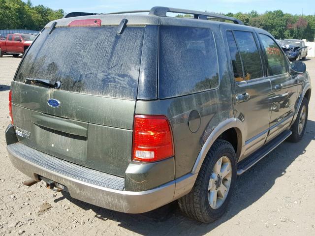 1FMDU74K14UB38716 - 2004 FORD EXPLORER E GREEN photo 4