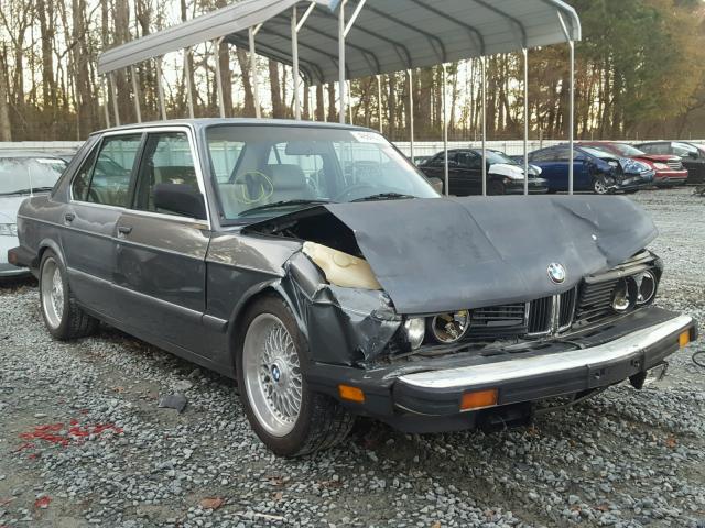 WBADC7402G0960987 - 1986 BMW 535 I GRAY photo 1