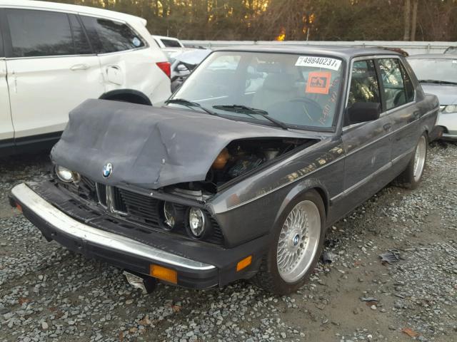 WBADC7402G0960987 - 1986 BMW 535 I GRAY photo 2