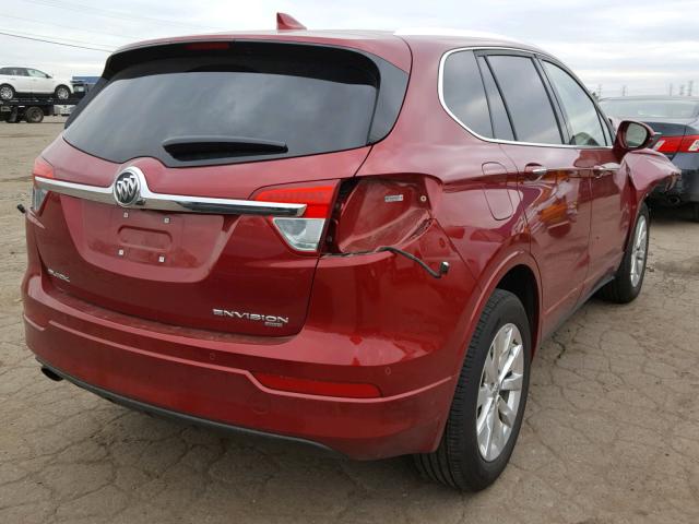 LRBFXDSA8HD141128 - 2017 BUICK ENVISION E RED photo 4