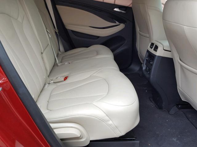 LRBFXDSA8HD141128 - 2017 BUICK ENVISION E RED photo 6