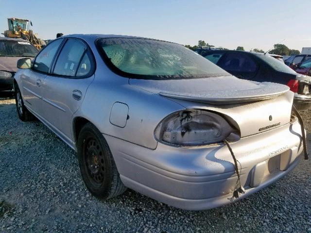 1G2WK52J92F224623 - 2002 PONTIAC GRAND PRIX GRAY photo 3