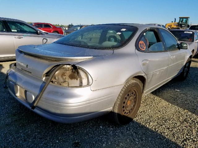 1G2WK52J92F224623 - 2002 PONTIAC GRAND PRIX GRAY photo 4