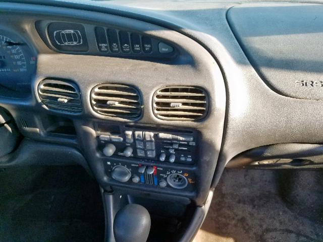 1G2WK52J92F224623 - 2002 PONTIAC GRAND PRIX GRAY photo 9