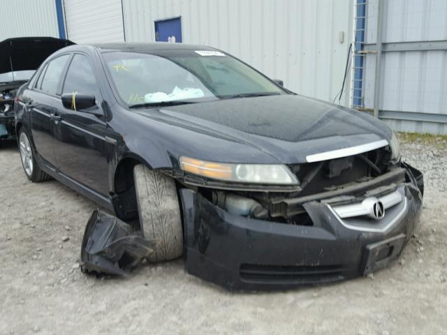 19UUA66225A012504 - 2005 ACURA TL BLACK photo 1