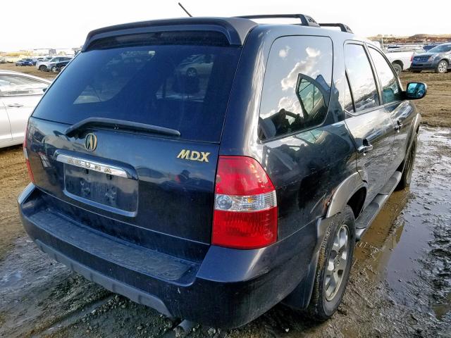 2HNYD18672H004111 - 2002 ACURA MDX TOURIN BLACK photo 4