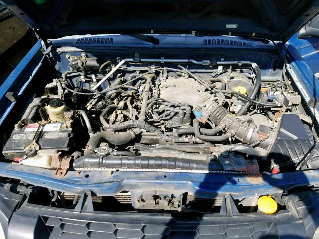 5N1ED28YX2C525614 - 2002 NISSAN XTERRA XE BLUE photo 7