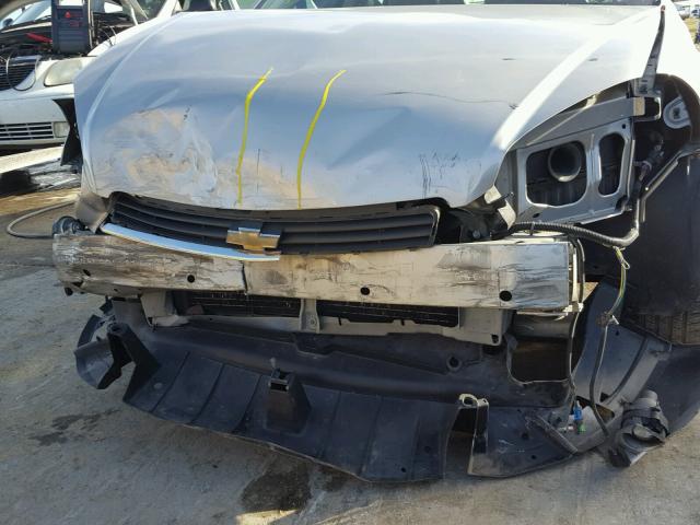 2G1WU58R379277216 - 2007 CHEVROLET IMPALA LTZ SILVER photo 9