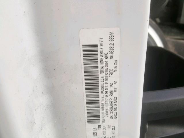 3C6URVHG6EE118940 - 2014 RAM PROMASTER 白色 照片 10