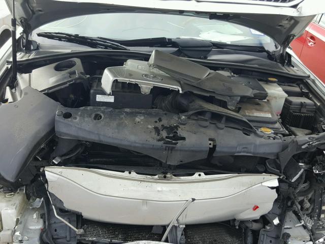 JTJGW31UX72002351 - 2007 LEXUS RX 400H SILVER photo 7