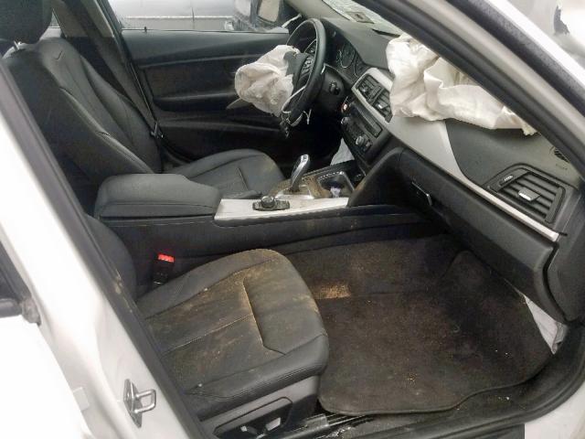 WBA3C1C52DK104305 - 2013 BMW 328 I SULE WHITE photo 5