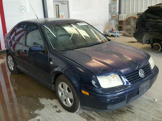 3VWSE69M43M048604 - 2003 VOLKSWAGEN JETTA GLS BLUE photo 1