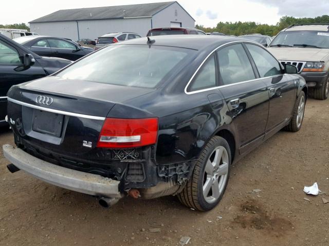 WAUDH74F58N115237 - 2008 AUDI A6 3.2 QUA BLACK photo 4