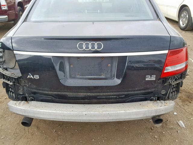 WAUDH74F58N115237 - 2008 AUDI A6 3.2 QUA BLACK photo 9