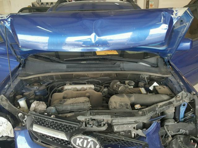 KNDJF723097568949 - 2009 KIA SPORTAGE L BLUE photo 7