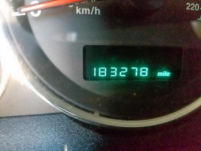 1J8HG48N57C598903 - 2007 JEEP COMMANDER შავი ფოტო 8