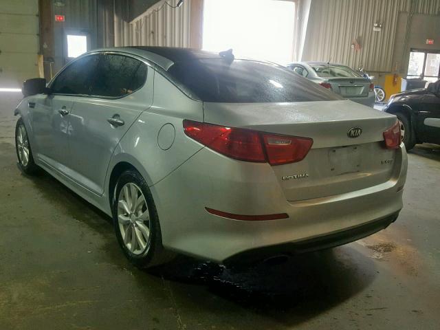 5XXGN4A77FG431056 - 2015 KIA OPTIMA EX SILVER photo 3