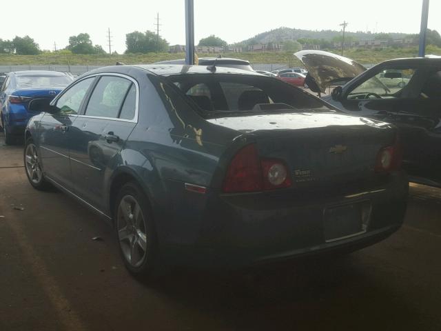 1G1ZH57BX9F204196 - 2009 CHEVROLET MALIBU 1LT 蓝色 照片 3