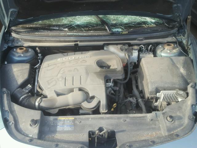 1G1ZH57BX9F204196 - 2009 CHEVROLET MALIBU 1LT 蓝色 照片 7