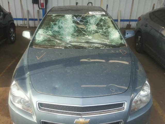 1G1ZH57BX9F204196 - 2009 CHEVROLET MALIBU 1LT 蓝色 照片 9