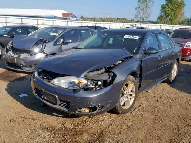 2G1WC5EM6A1267541 - 2010 CHEVROLET IMPALA LTZ GRAY photo 2