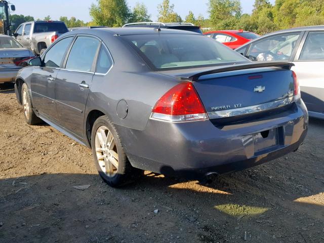 2G1WC5EM6A1267541 - 2010 CHEVROLET IMPALA LTZ GRAY photo 3