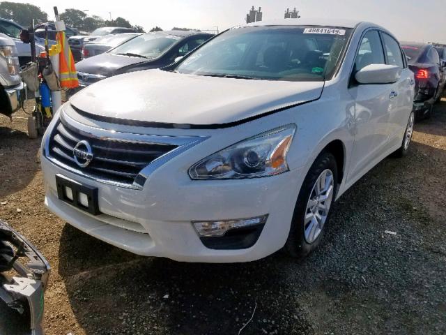 1N4AL3AP8FC446838 - 2015 NISSAN ALTIMA 2.5 WHITE photo 2