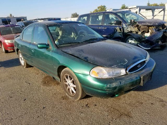 1FAFP66L4XK168383 - 1999 FORD CONTOUR SE GREEN photo 1